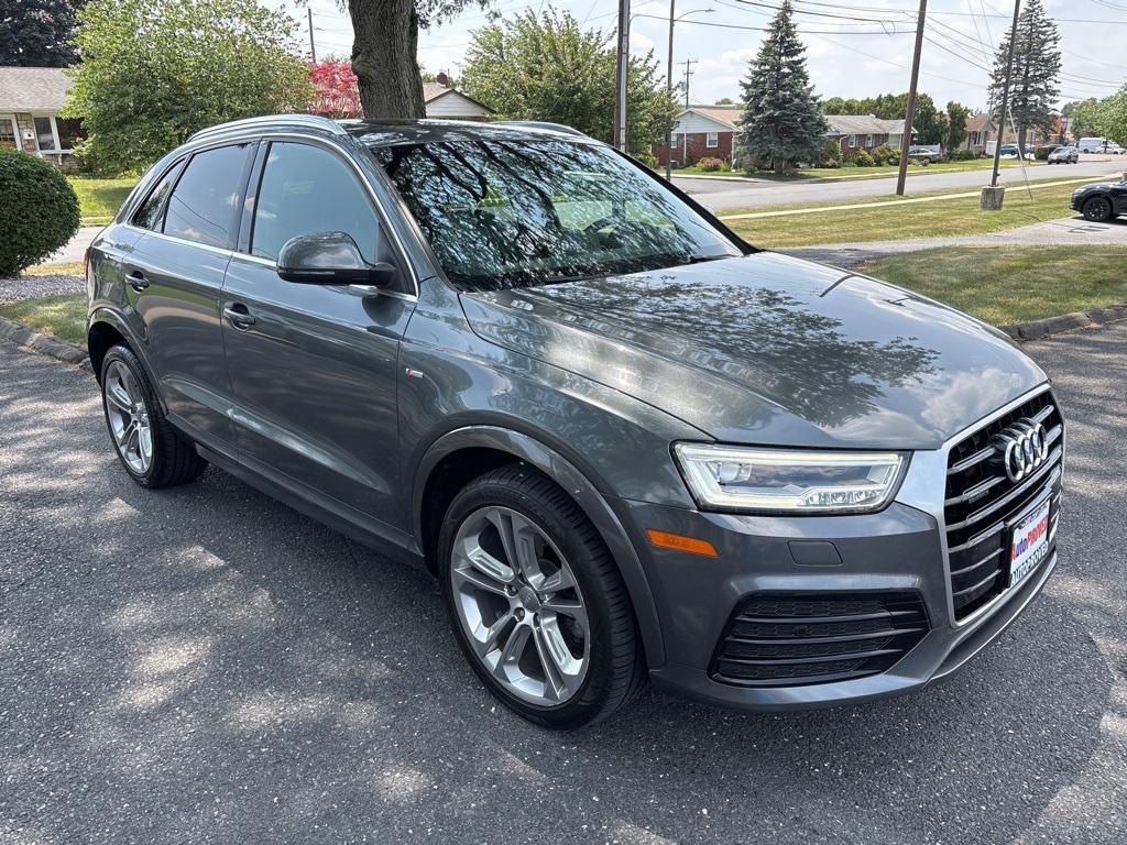 used 2018 Audi Q3 car, priced at $16,000