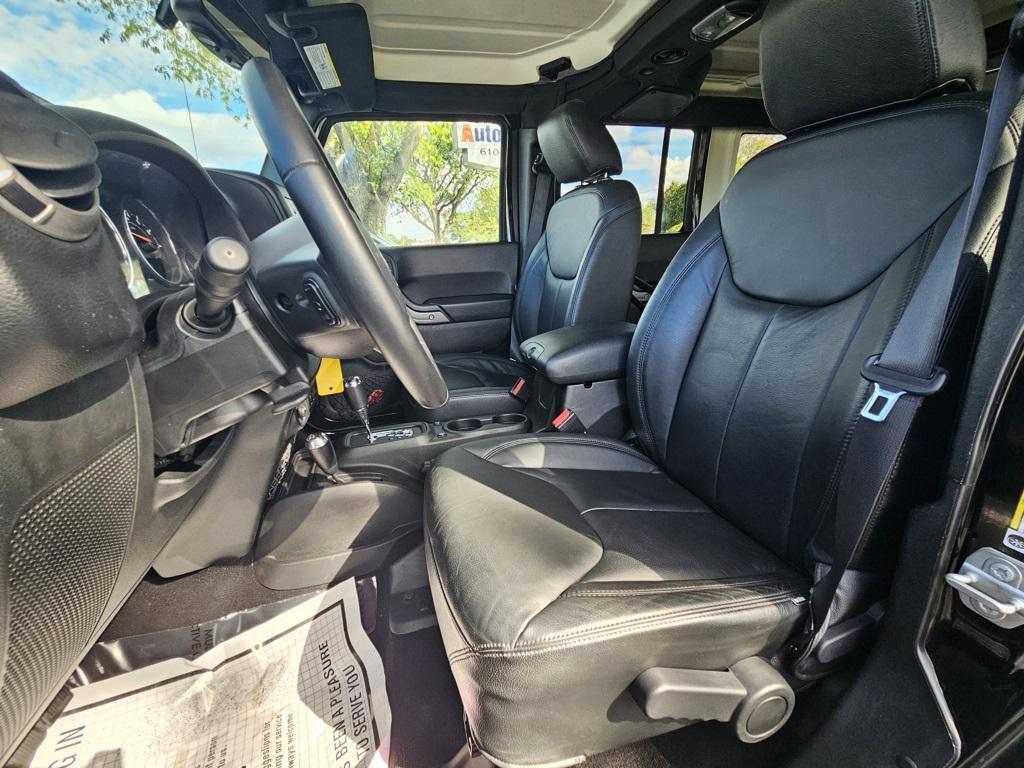 used 2017 Jeep Wrangler Unlimited car, priced at $17,800