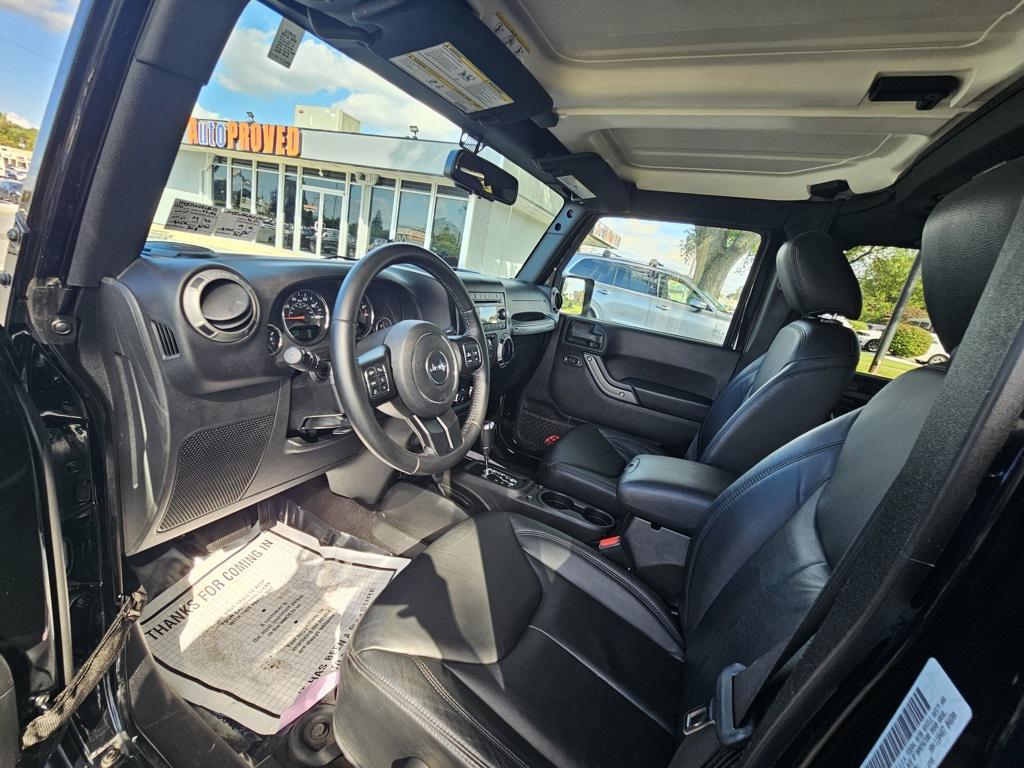 used 2017 Jeep Wrangler Unlimited car, priced at $17,800