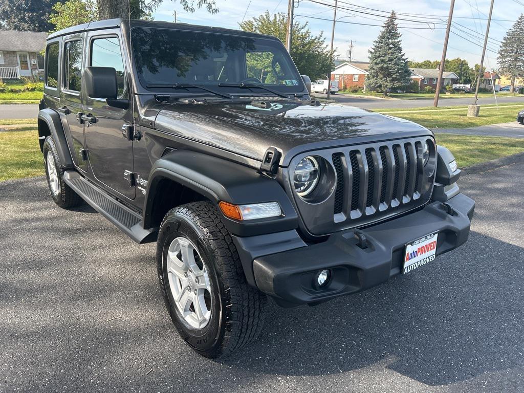 used 2021 Jeep Wrangler Unlimited car, priced at $24,600