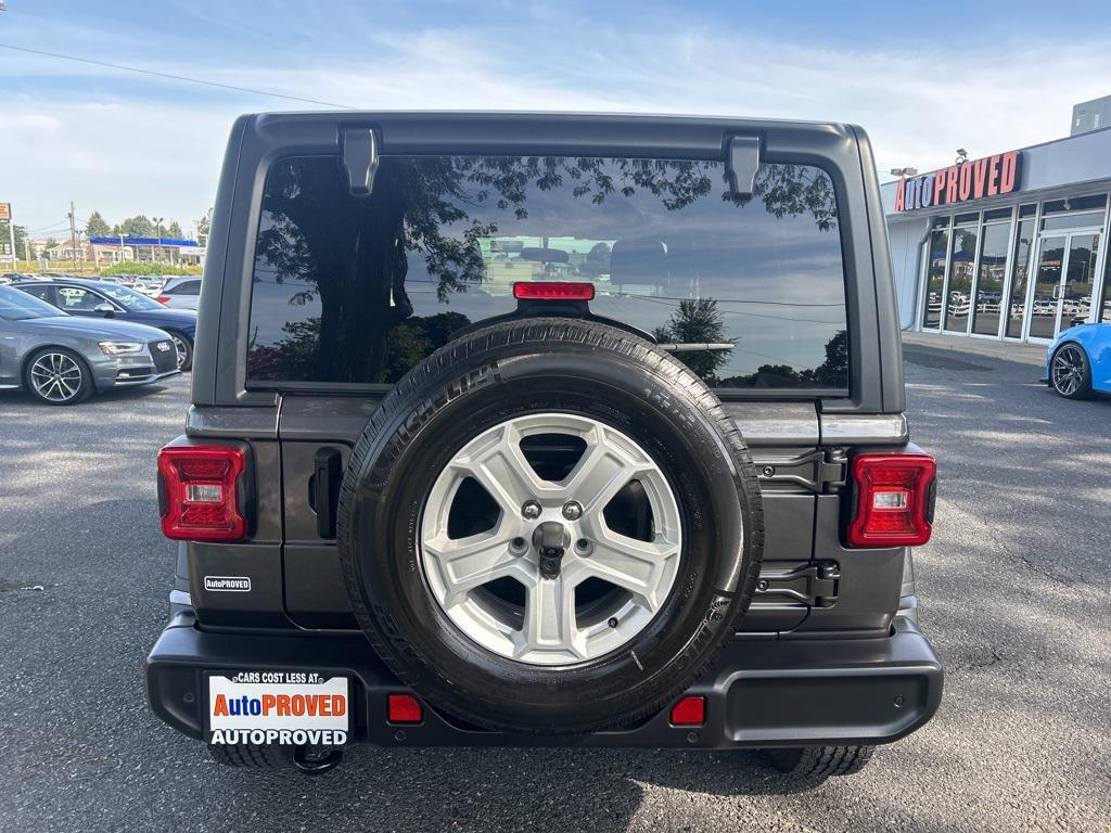 used 2021 Jeep Wrangler Unlimited car, priced at $24,600
