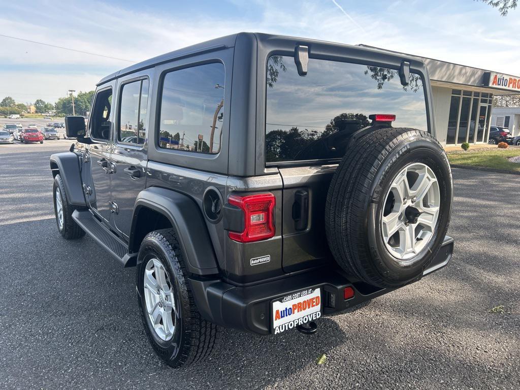 used 2021 Jeep Wrangler Unlimited car, priced at $24,600