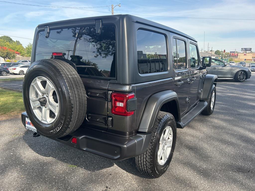 used 2021 Jeep Wrangler Unlimited car, priced at $24,600