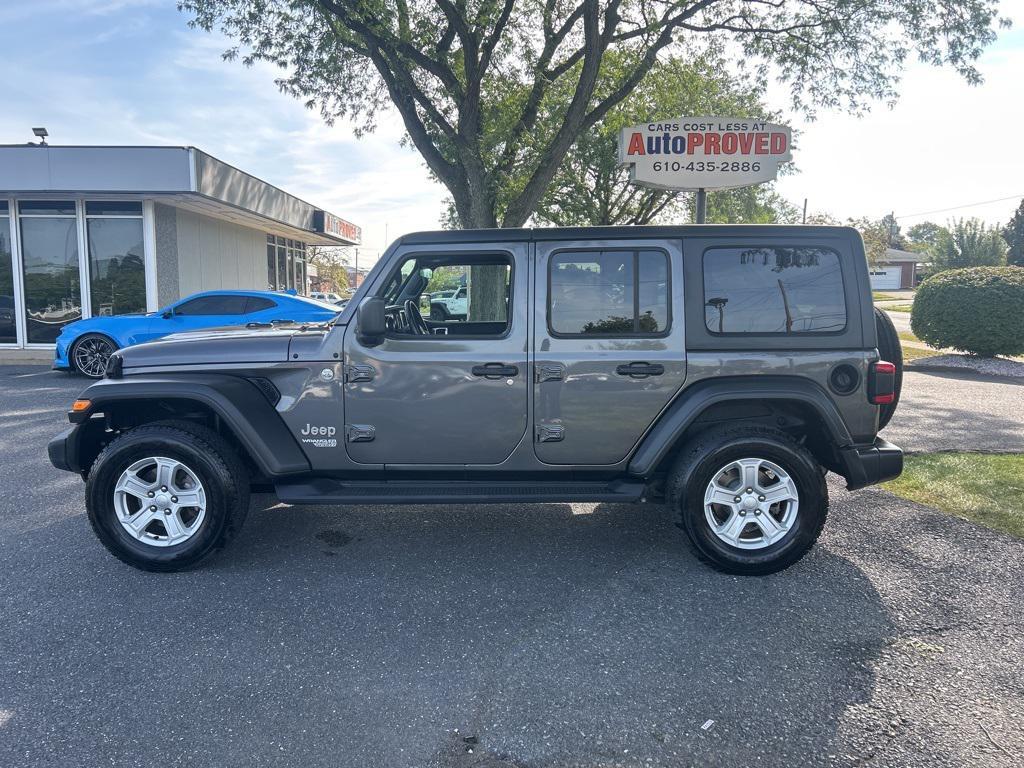 used 2021 Jeep Wrangler Unlimited car, priced at $24,600