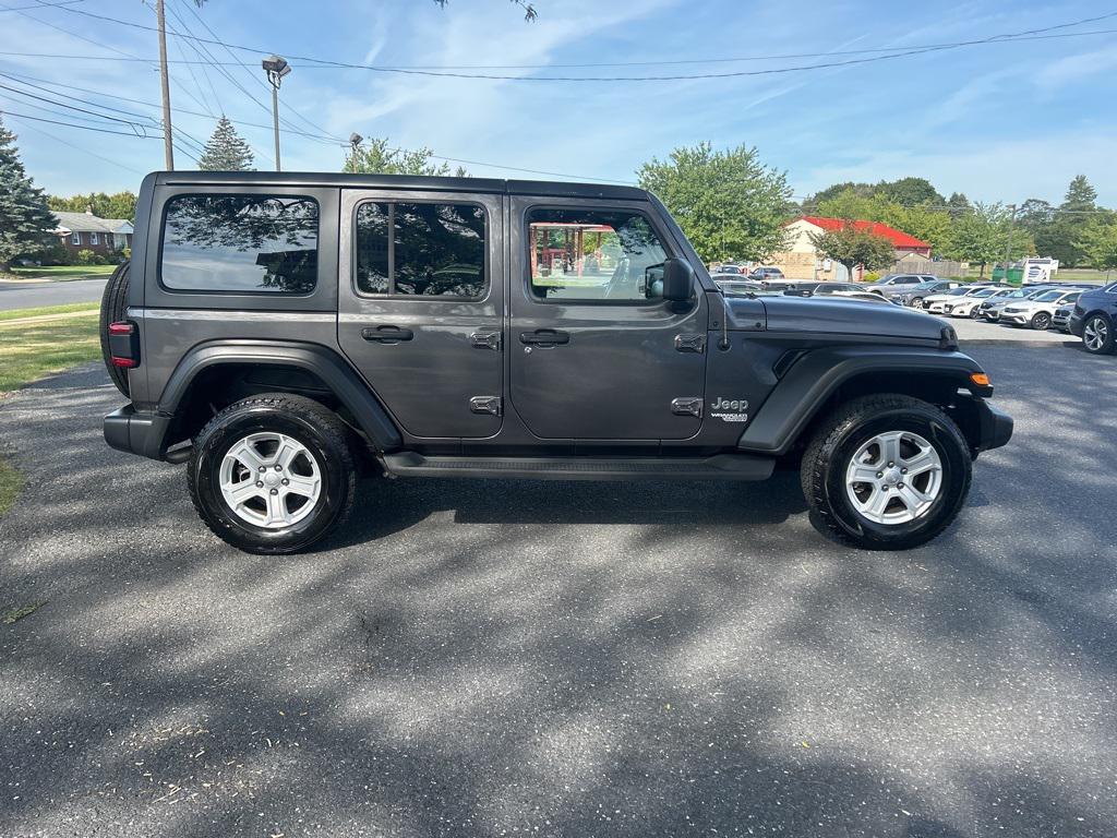 used 2021 Jeep Wrangler Unlimited car, priced at $24,600