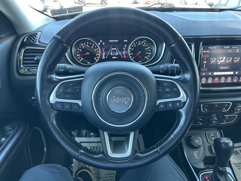 used 2021 Jeep Compass car, priced at $21,200