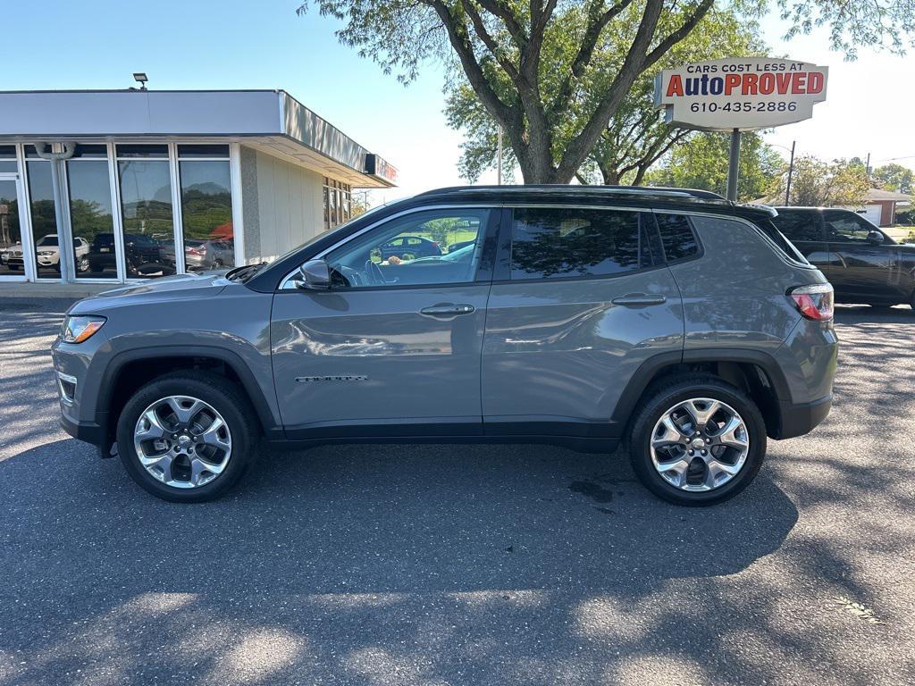 used 2021 Jeep Compass car, priced at $21,200