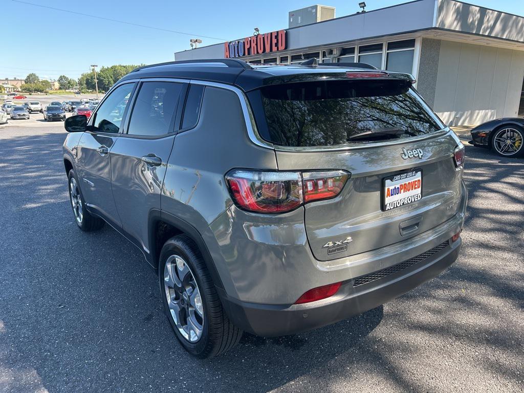 used 2021 Jeep Compass car, priced at $21,200