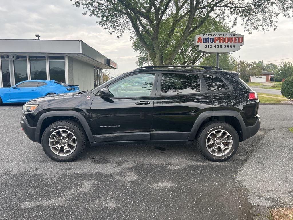 used 2022 Jeep Cherokee car, priced at $20,400