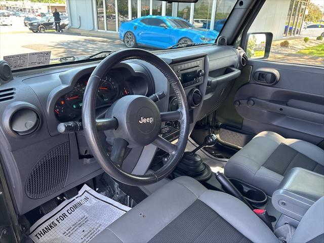 used 2009 Jeep Wrangler car, priced at $12,500