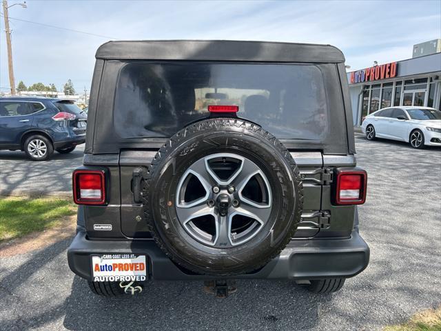 used 2019 Jeep Wrangler car, priced at $21,200