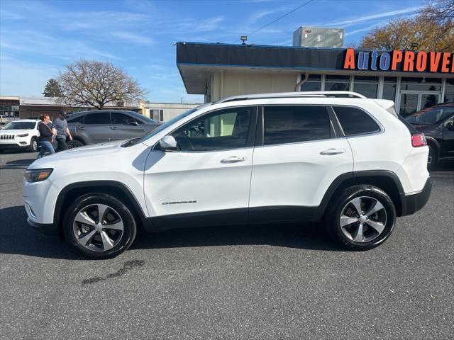 used 2019 Jeep Cherokee car, priced at $17,400