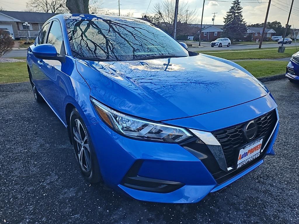 used 2021 Nissan Sentra car, priced at $14,500