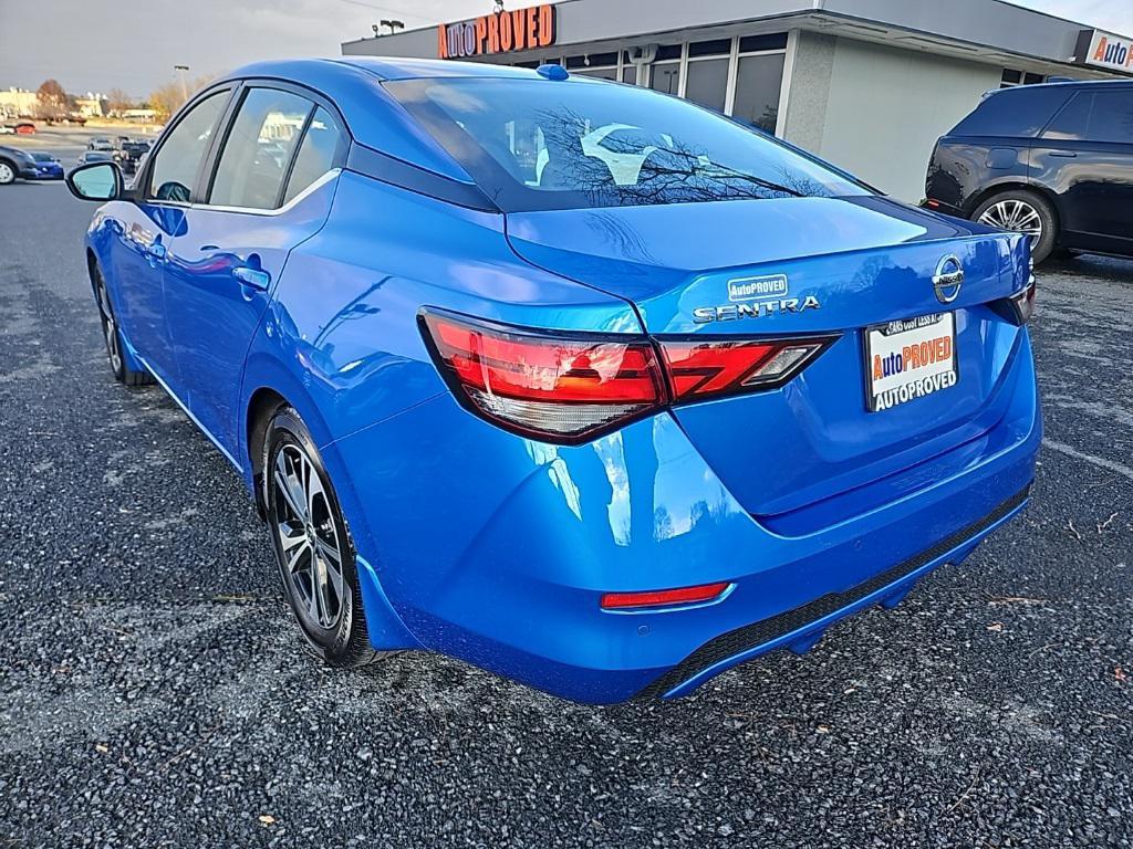 used 2021 Nissan Sentra car, priced at $14,500
