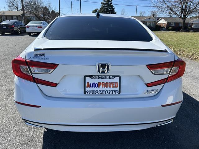 used 2022 Honda Accord Hybrid car, priced at $25,800