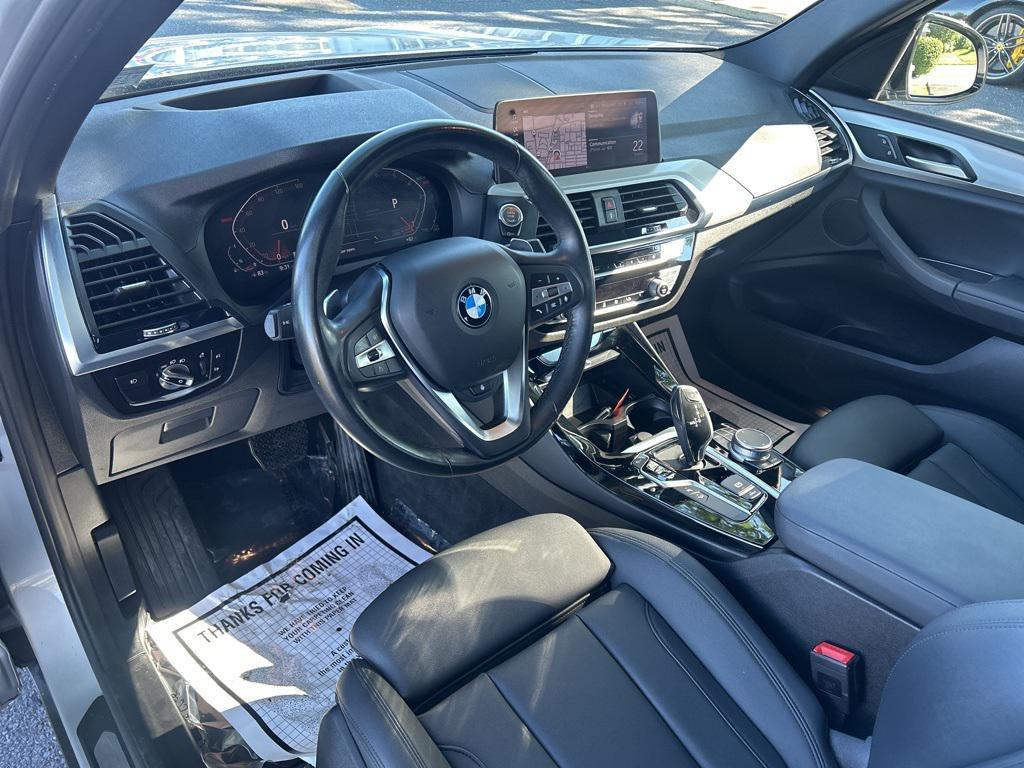 used 2021 BMW X3 car, priced at $23,800