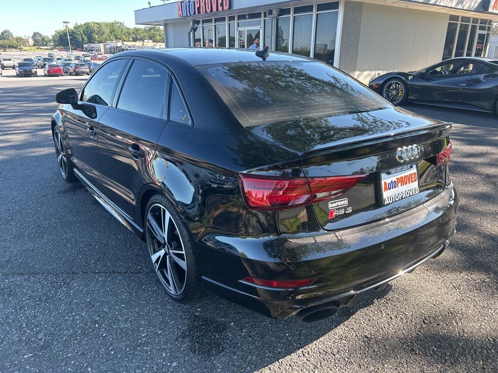 used 2018 Audi RS 3 car, priced at $35,800
