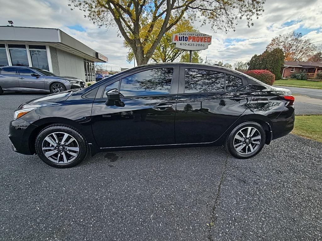used 2021 Nissan Versa car, priced at $11,000