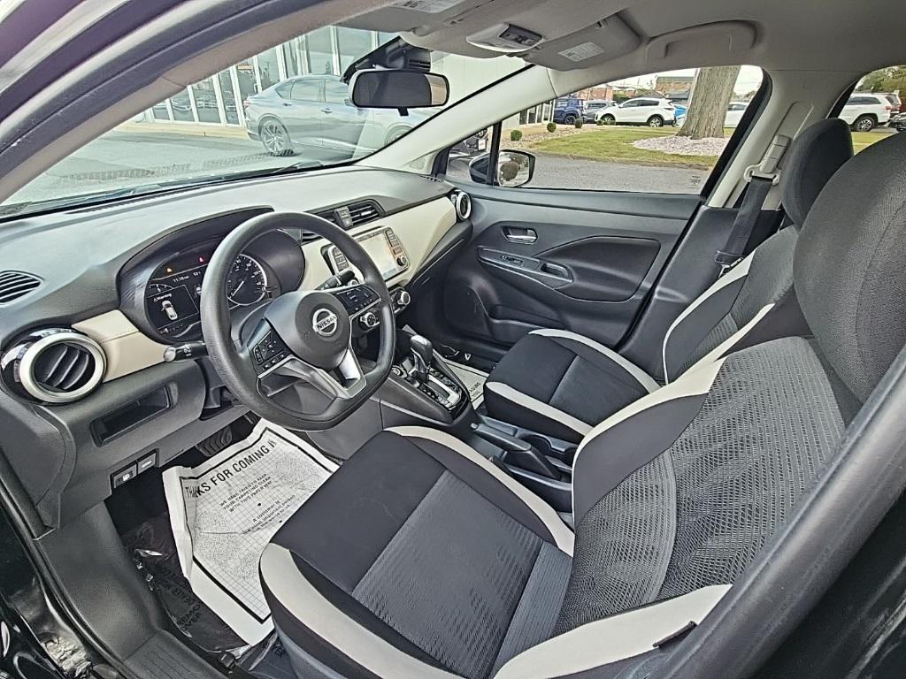 used 2021 Nissan Versa car, priced at $11,000