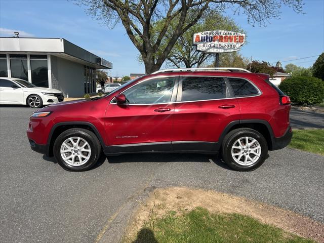 used 2017 Jeep Cherokee car, priced at $14,400