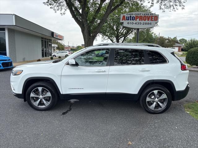 used 2019 Jeep Cherokee car, priced at $17,700