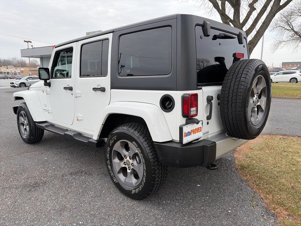 used 2017 Jeep Wrangler Unlimited car, priced at $18,600