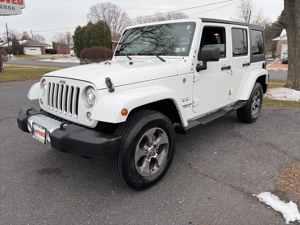 used 2017 Jeep Wrangler Unlimited car, priced at $18,600