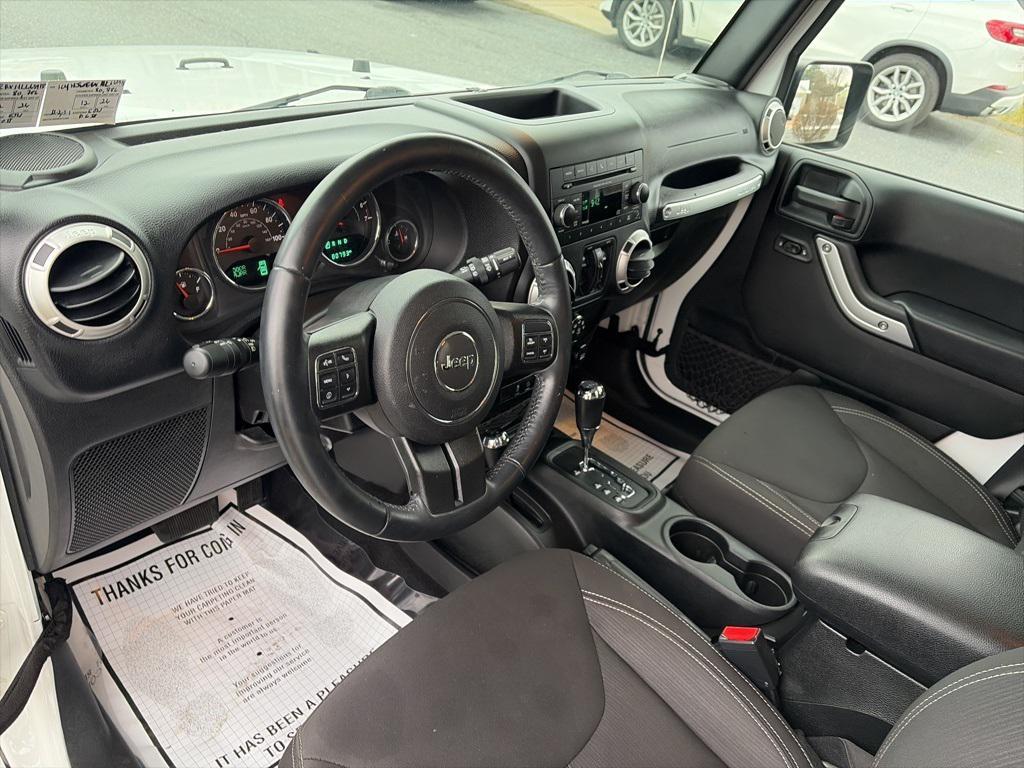 used 2017 Jeep Wrangler Unlimited car, priced at $18,600