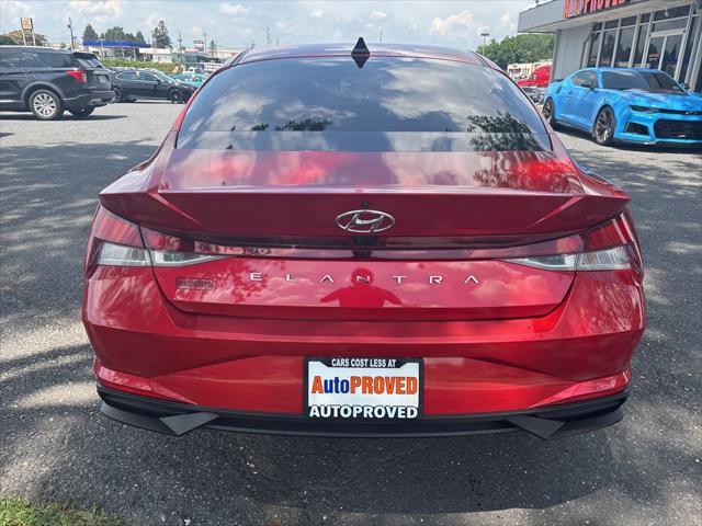 used 2022 Hyundai Elantra car, priced at $16,800
