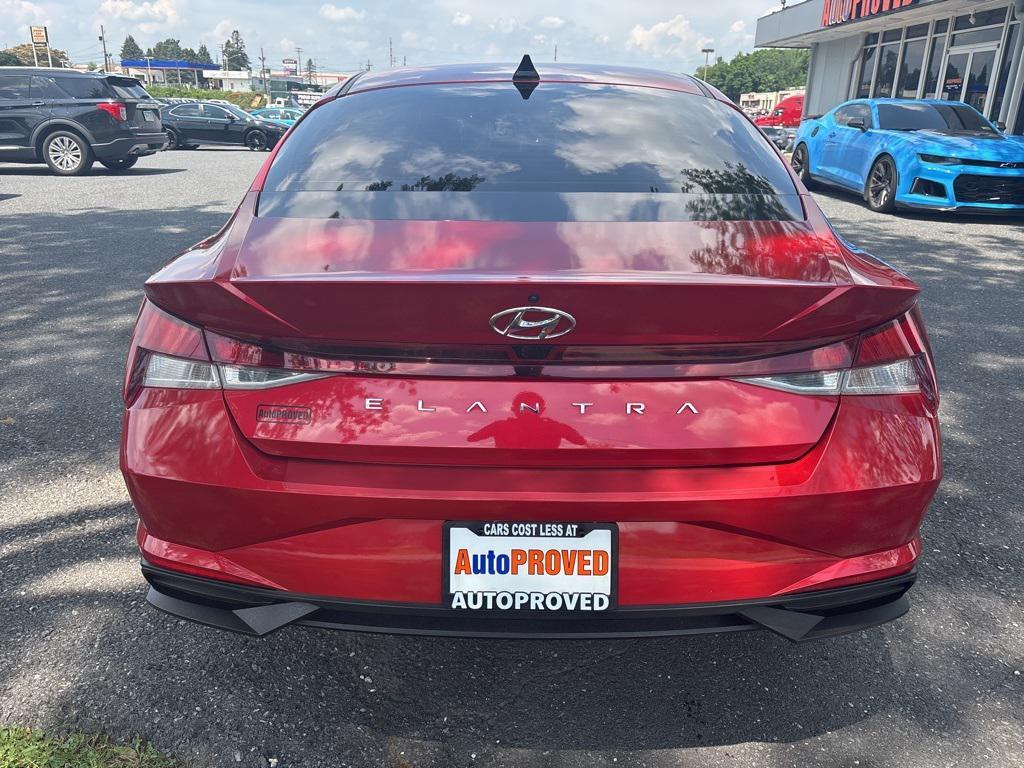 used 2022 Hyundai Elantra car, priced at $16,200