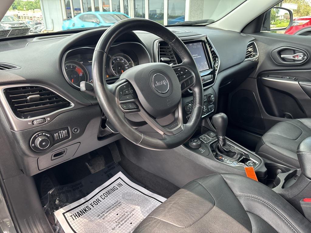 used 2019 Jeep Cherokee car, priced at $16,200
