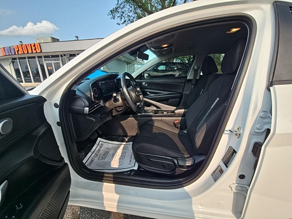 used 2021 Hyundai Elantra car, priced at $15,000