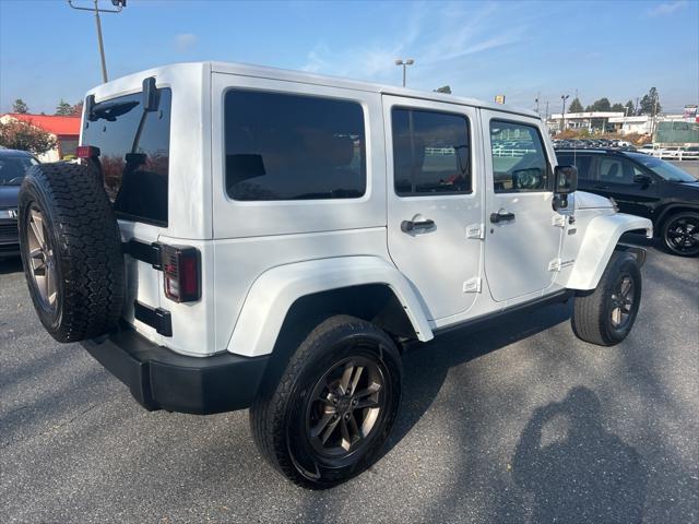 used 2016 Jeep Wrangler Unlimited car, priced at $19,200