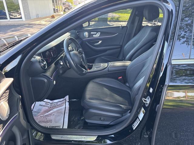 used 2022 Mercedes-Benz E-Class car, priced at $38,000