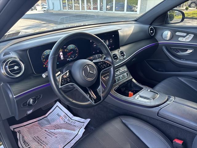 used 2022 Mercedes-Benz E-Class car, priced at $38,000