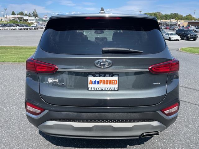 used 2020 Hyundai Santa Fe car, priced at $19,800