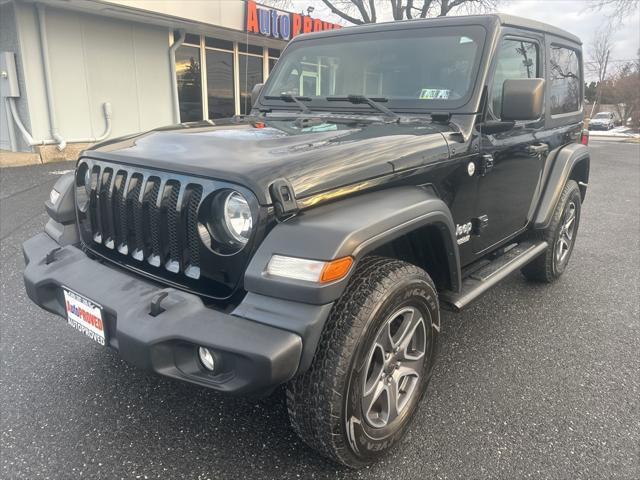 used 2019 Jeep Wrangler car, priced at $18,800