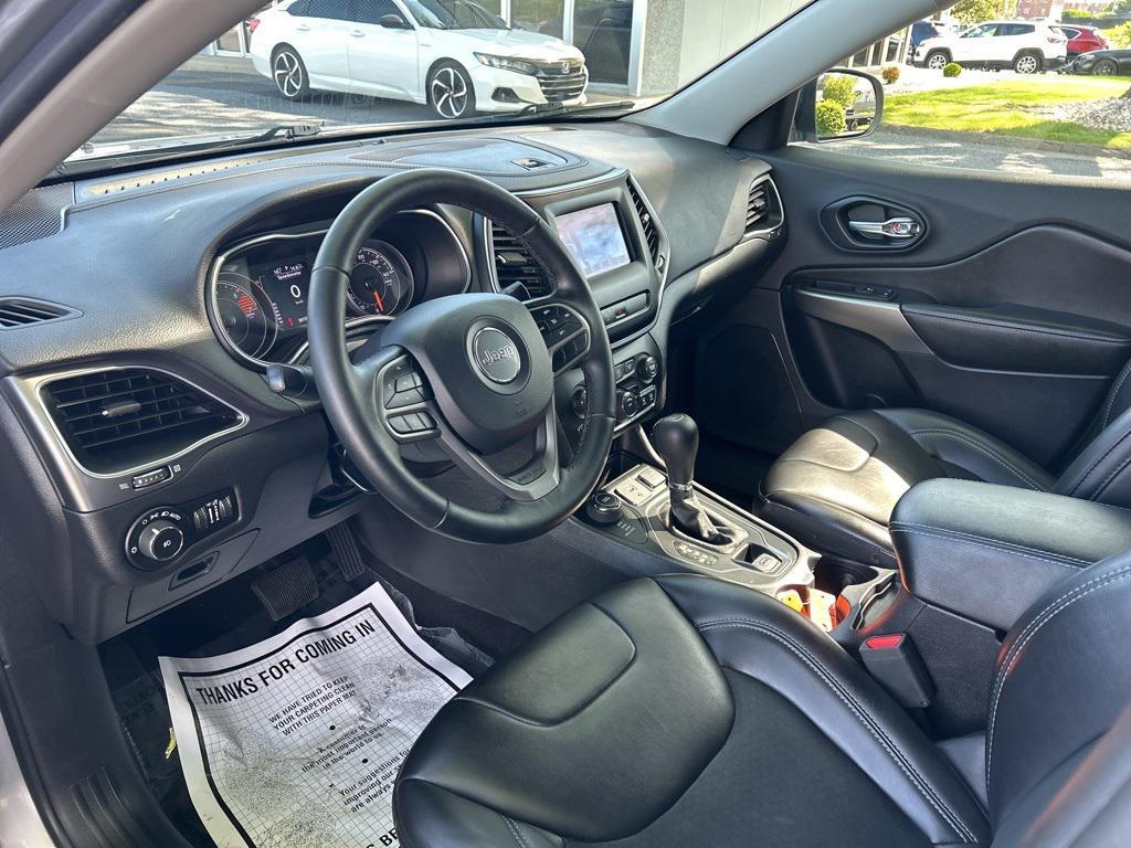 used 2019 Jeep Cherokee car, priced at $17,400