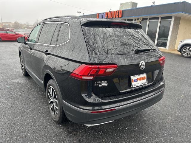 used 2021 Volkswagen Tiguan car, priced at $18,600