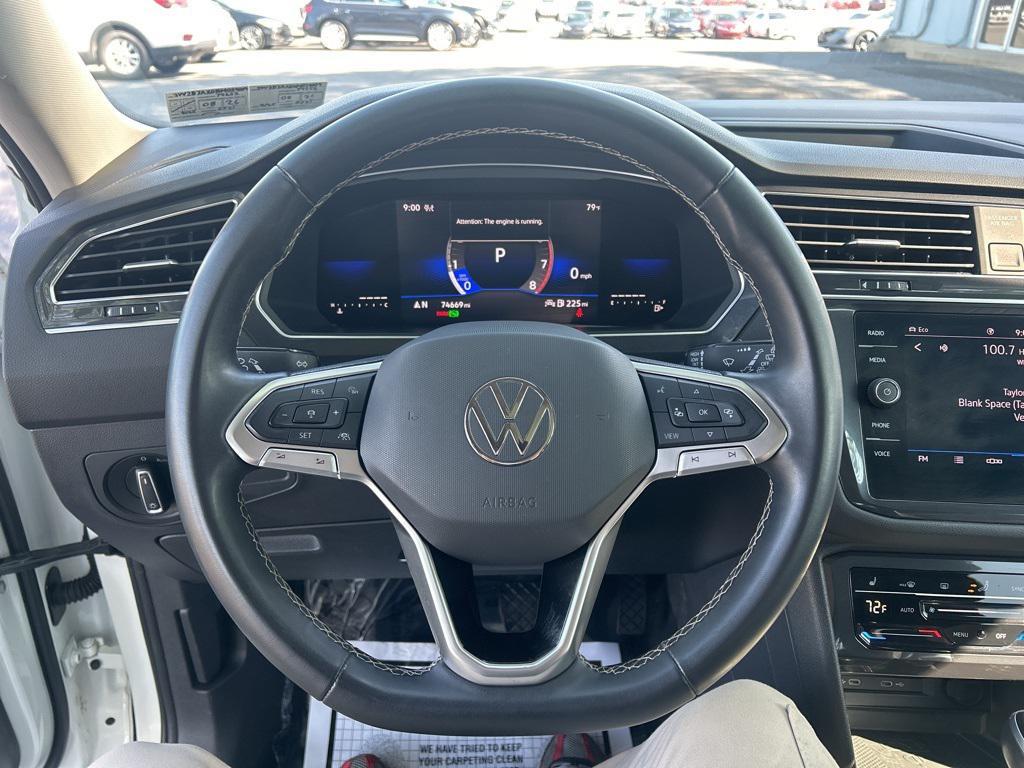 used 2022 Volkswagen Tiguan car, priced at $19,400