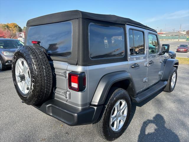 used 2018 Jeep Wrangler Unlimited car, priced at $21,200