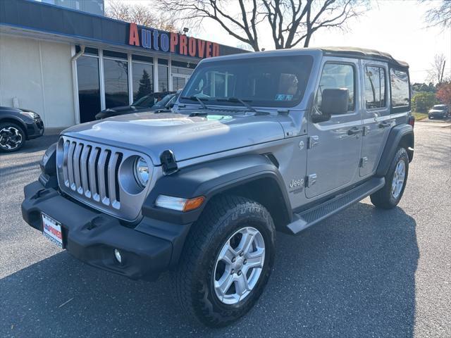 used 2018 Jeep Wrangler Unlimited car, priced at $21,200