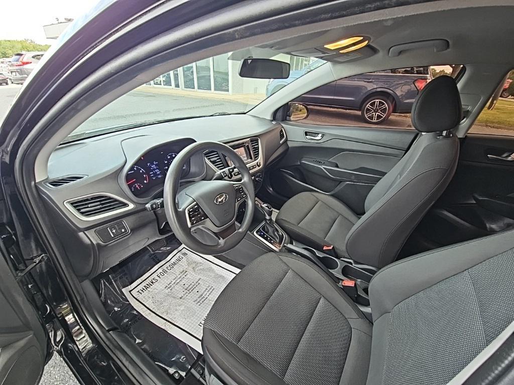 used 2021 Hyundai Accent car, priced at $12,500