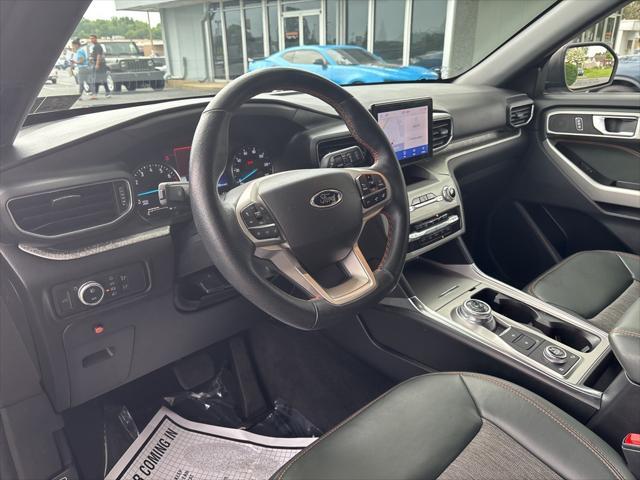 used 2022 Ford Explorer car, priced at $32,500