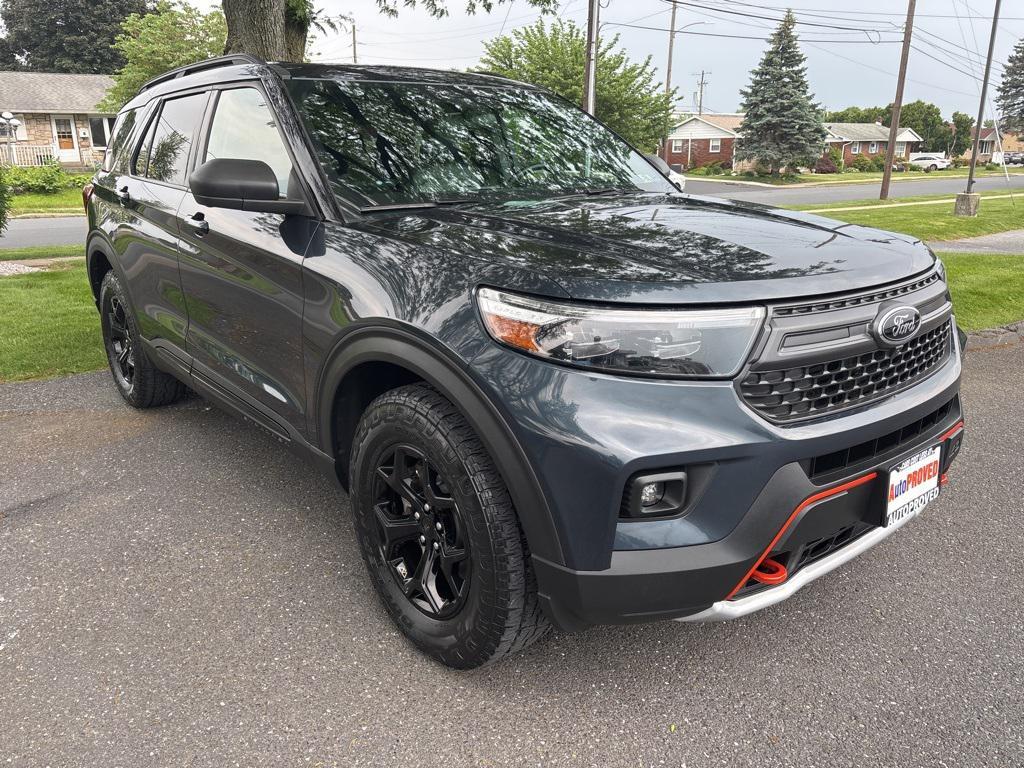 used 2022 Ford Explorer car, priced at $35,800