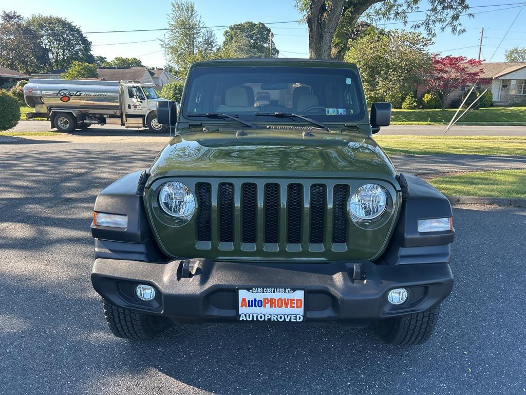 used 2021 Jeep Wrangler Unlimited car, priced at $27,000