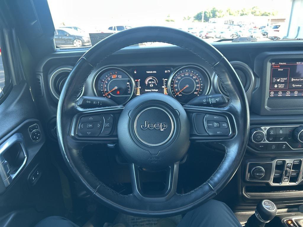 used 2021 Jeep Wrangler Unlimited car, priced at $27,000