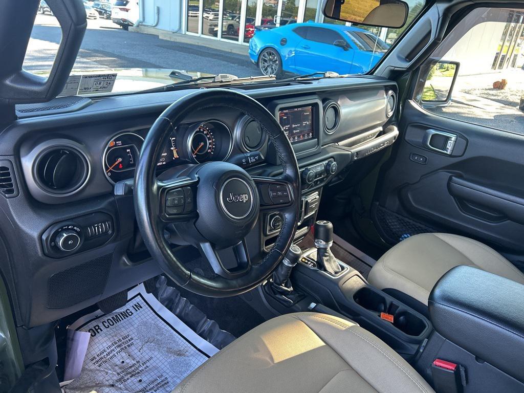 used 2021 Jeep Wrangler Unlimited car, priced at $27,000