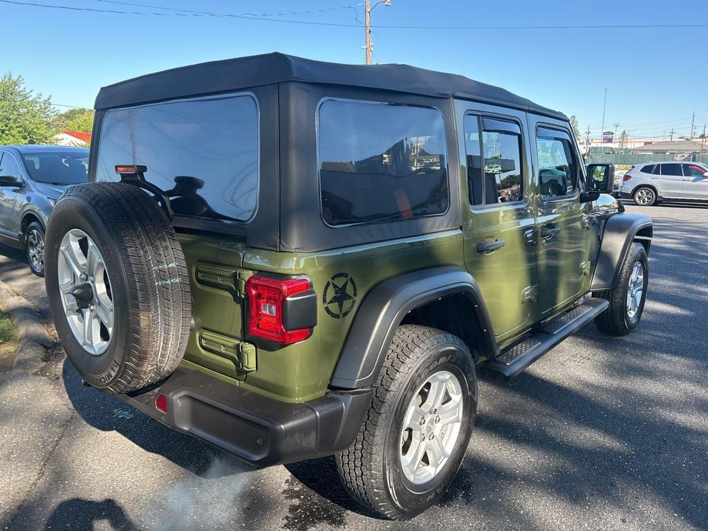 used 2021 Jeep Wrangler Unlimited car, priced at $27,000