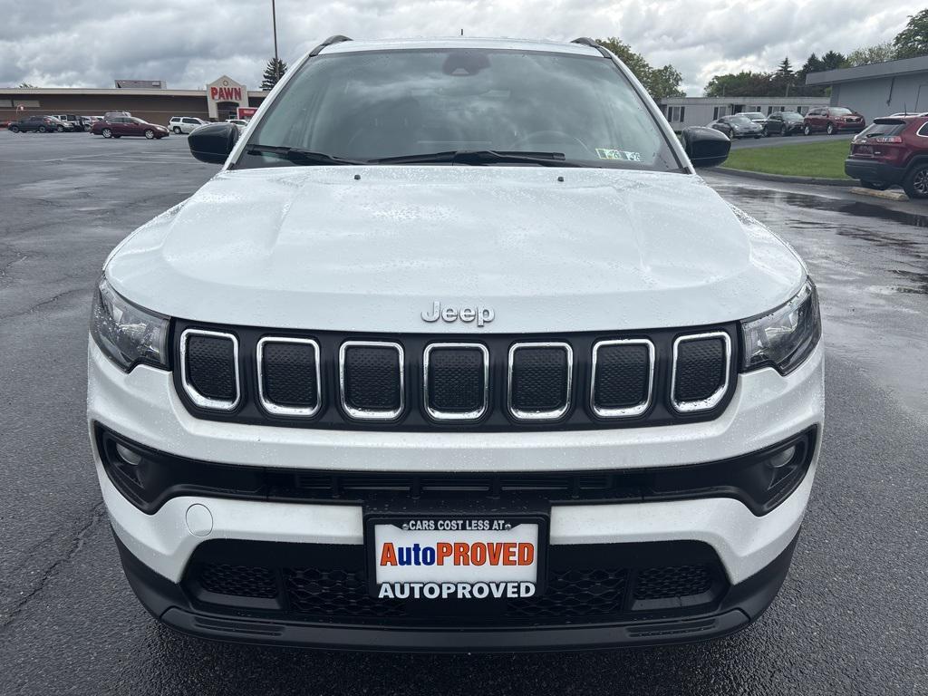 used 2022 Jeep Compass car, priced at $21,300